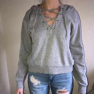 •LA Hears cropped sweatshirt•